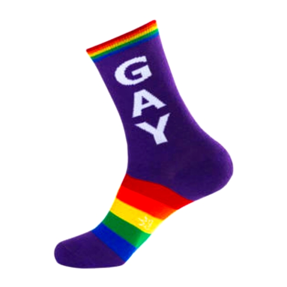NEW Pride Socks Gay Rainbow 🌈 - Picture 5 of 9